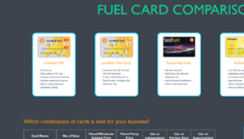 Fuel Card Comparison Infographic