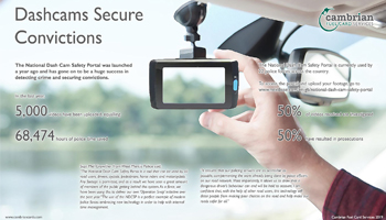 Dashcam Portal secures convictions – infographic